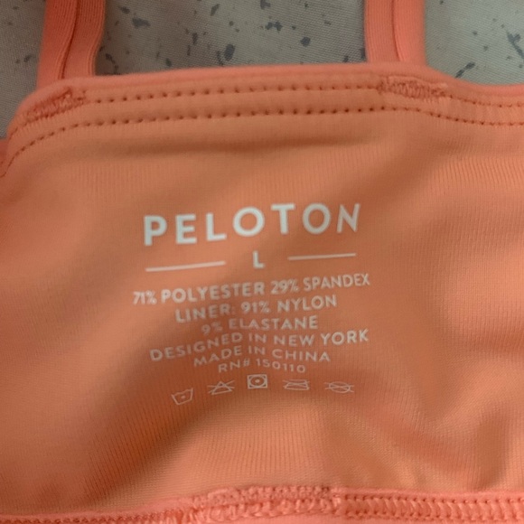 Peloton Coral Sports Bra - Picture 3 of 3